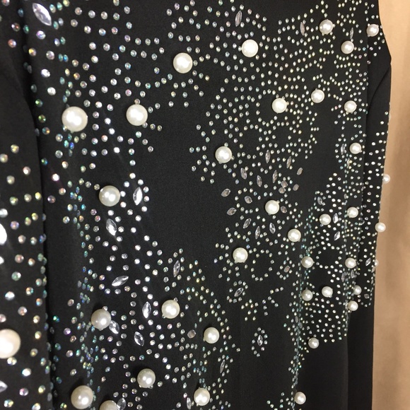 Pearl & Embellished Body Suit 2X - Picture 9 of 16